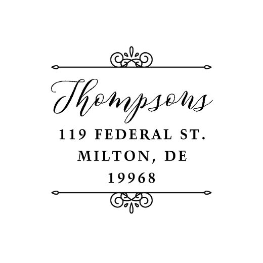 Ornately Stated | Custom Rubber Stamps