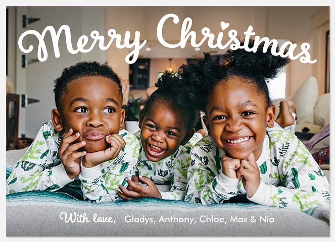 Holiday Icing Holiday Photo Cards