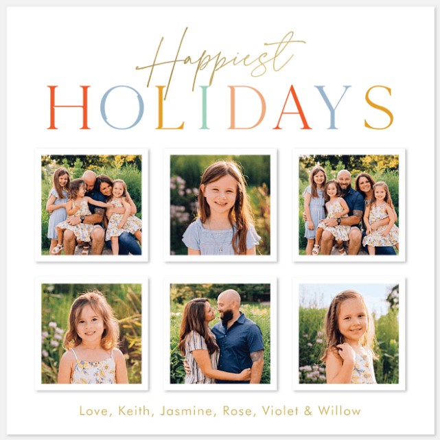 Holiday Snapshots Holiday Photo Cards