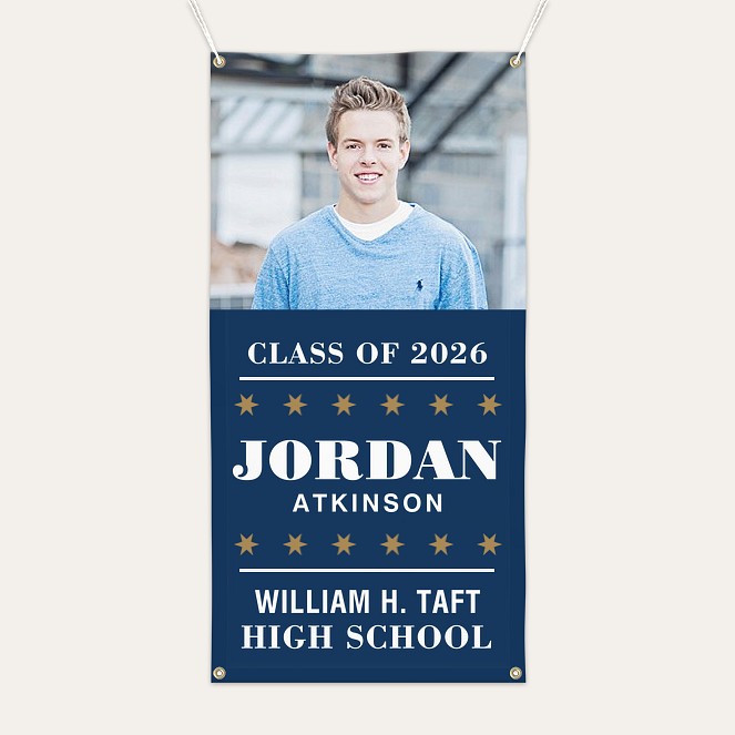 Star Student Graduation Banner  Custom Banners