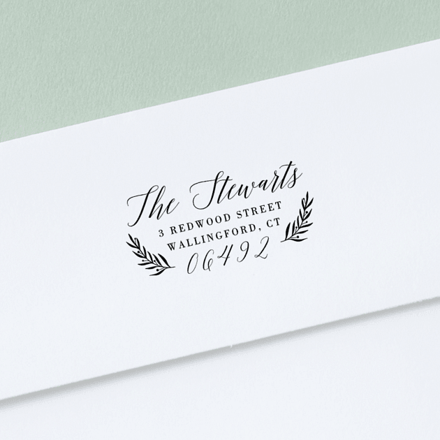 Graceful Greeting | Custom Rubber Stamps