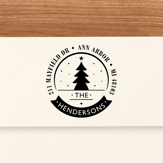 O Christmas Tree | Custom Rubber Stamps