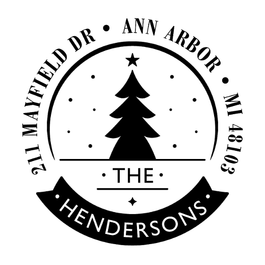 O Christmas Tree | Custom Rubber Stamps