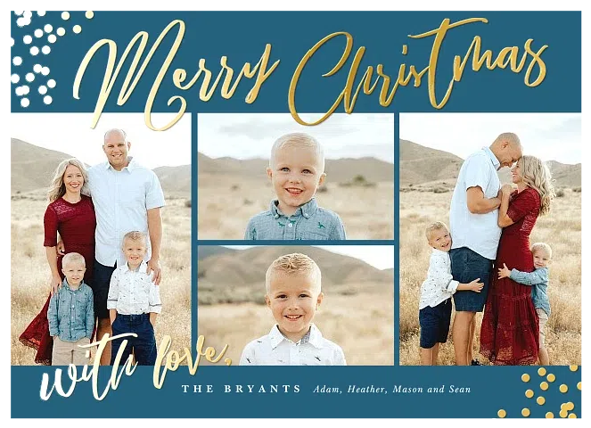  Bold Tidings Christmas Cards