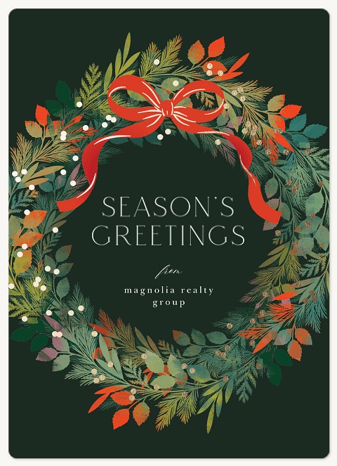 Winter's Ring Holiday & Christmas Magnet Cards