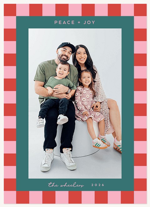 Checkmate Personalized Holiday Cards