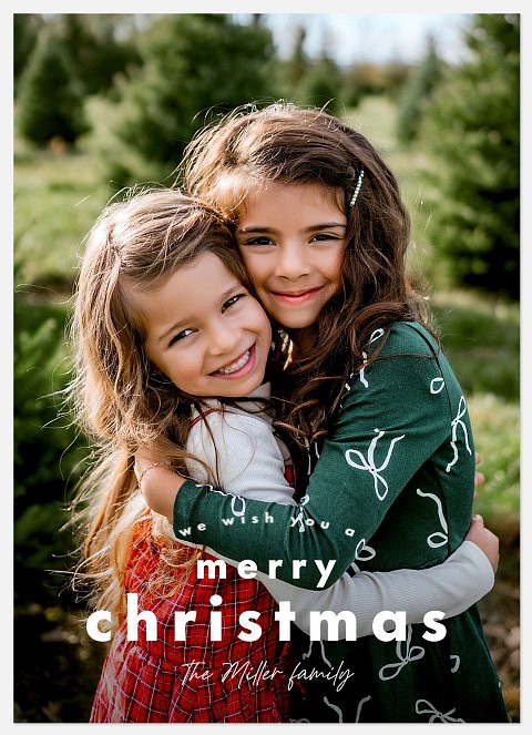 Emblem Holiday Photo Cards