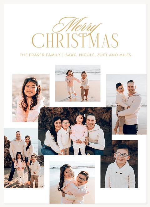Sweet Moments Personalized Holiday Cards