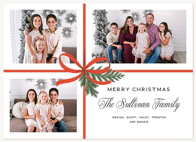 Merry Post Personalized Holiday Cards