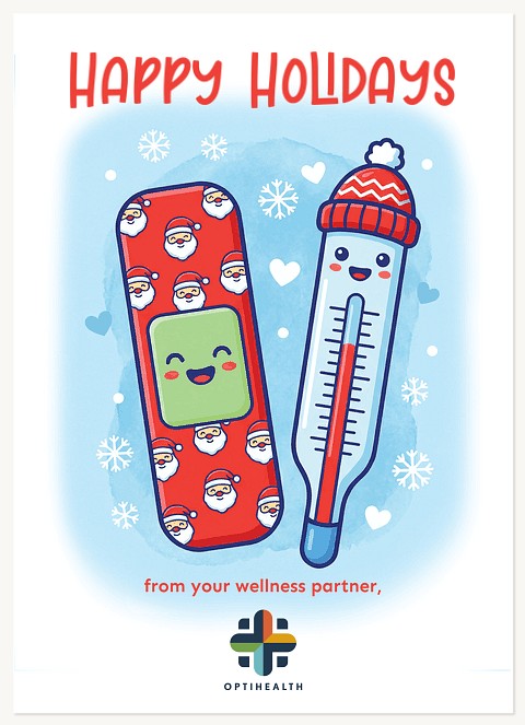 Wellness Cheer Business Holiday Cards