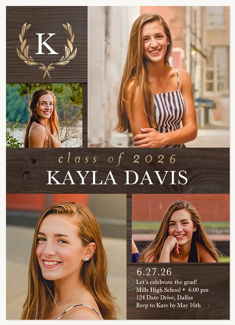 Country Commencement  Graduation Announcements