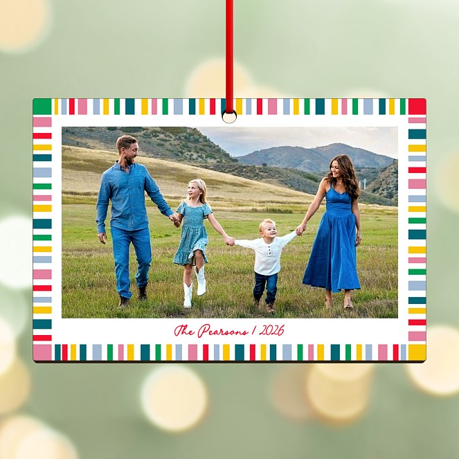 Good Cheer Trim Personalized Ornaments
