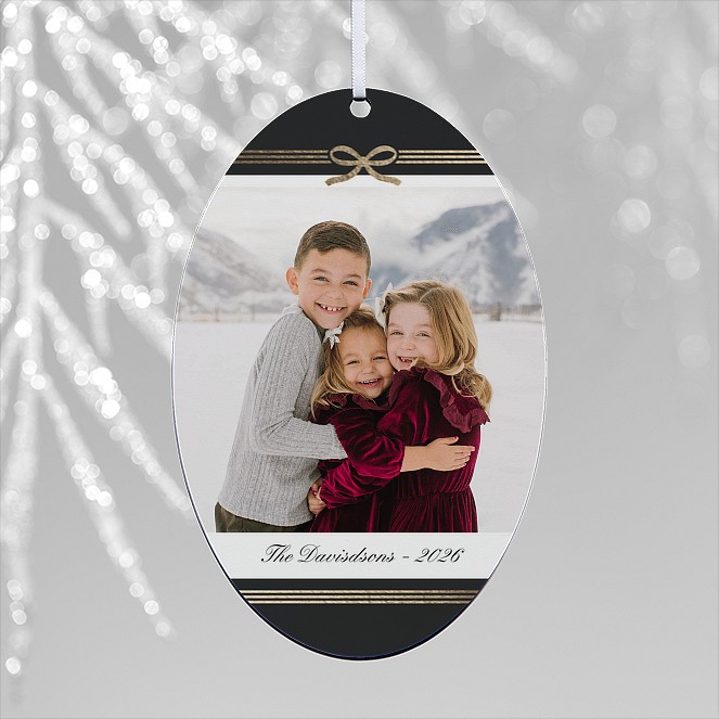 Wrapped Up Personalized Ornaments