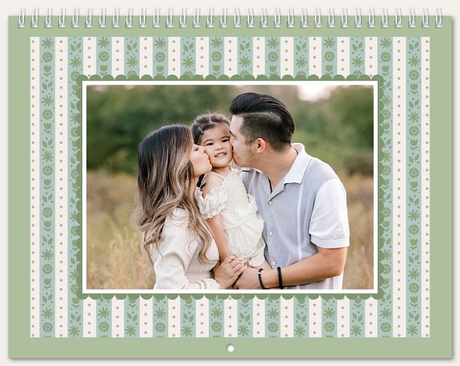Layered Frame Calendar Custom Photo Calendars