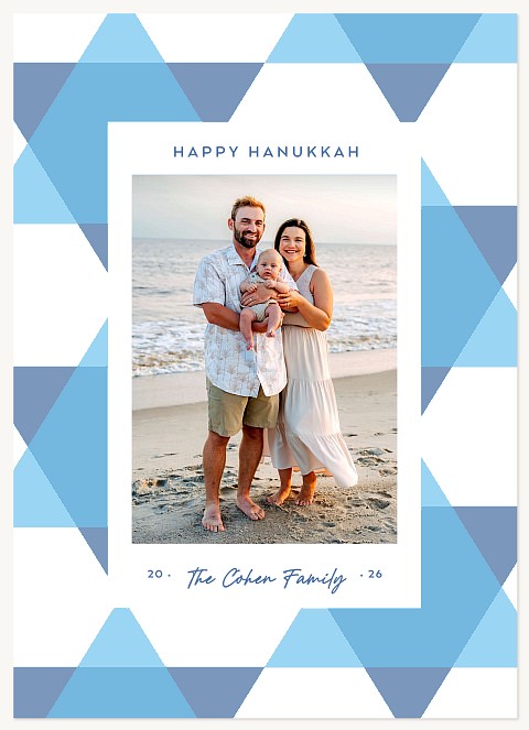Star Mosaic Hanukkah Cards