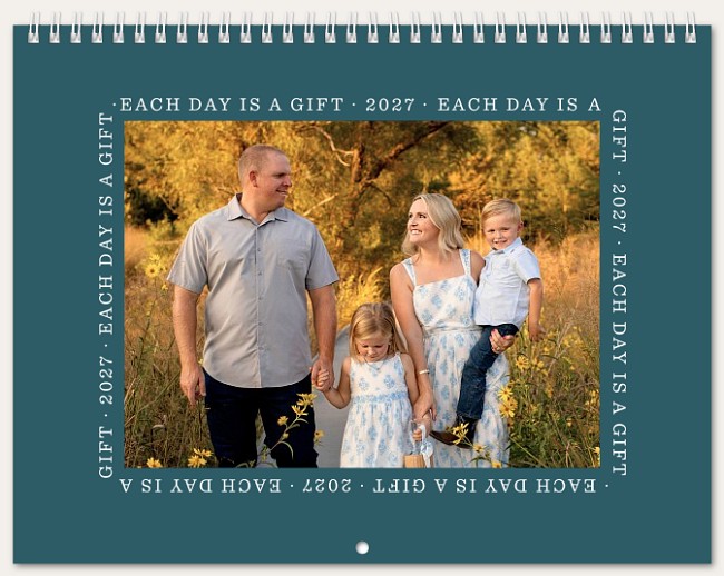Each Day Calendar Custom Photo Calendars