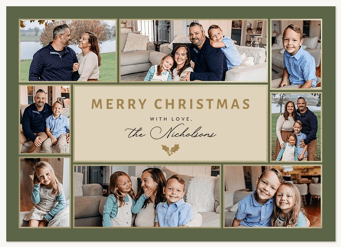 Festive Gallery Personalized Holiday Cards