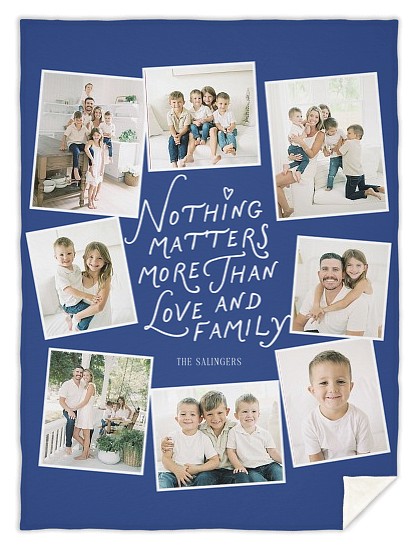 Love & Family Custom Blankets