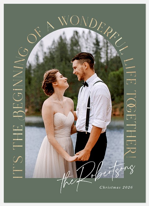 Wonderful Life Holiday Photo Cards
