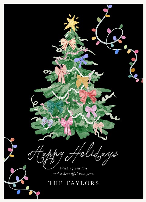 Colorful and Fun Personalized Holiday Cards