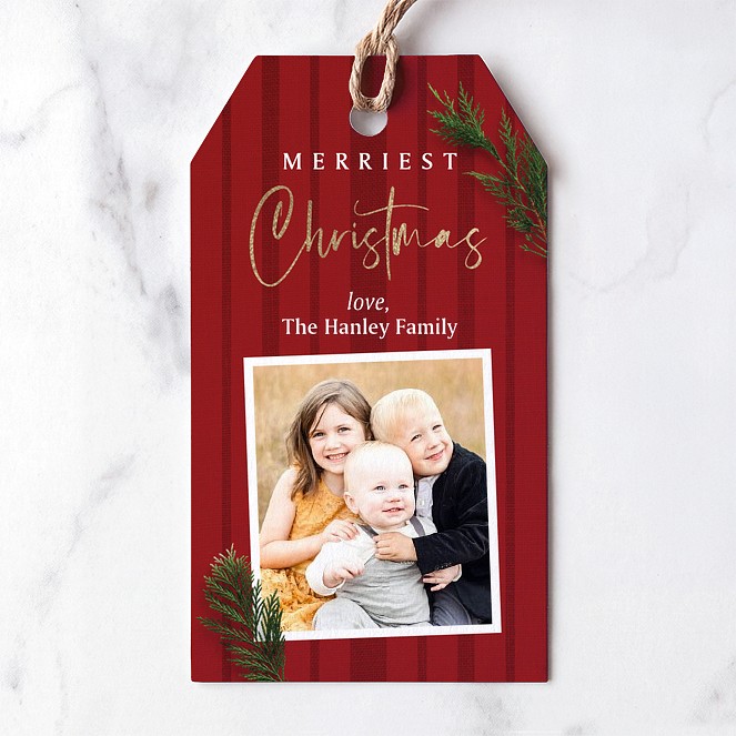 Oh So Festive Custom Gift Tags