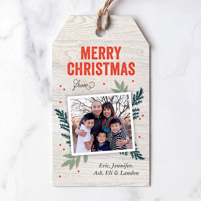 Picture Perfect Custom Gift Tags