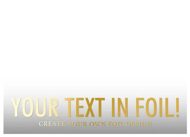 Create Your Own Foil Design Save the Date Cards
