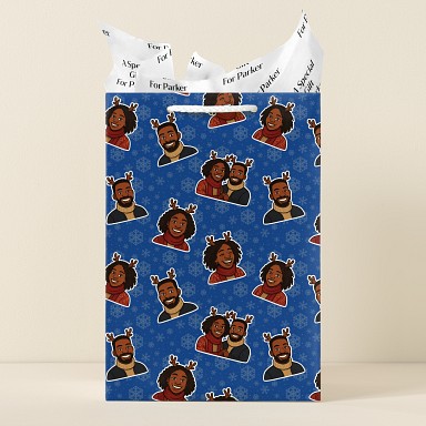 Cartoon of You Reindeer Fun Gift Bags