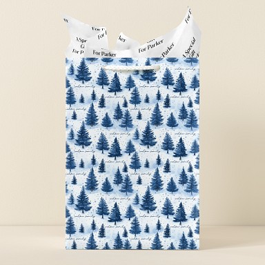 Snowy Trees Gift Bags