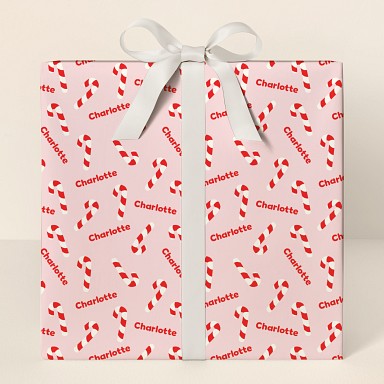 Candy Cane Love Wrapping Paper