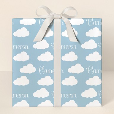 Soft Clouds Wrapping Paper