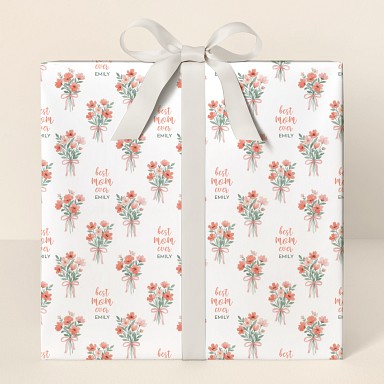 Blooming Wildflowers Wrapping Paper