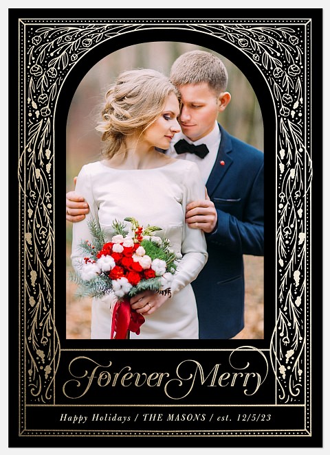 Forever Merry Holiday Photo Cards
