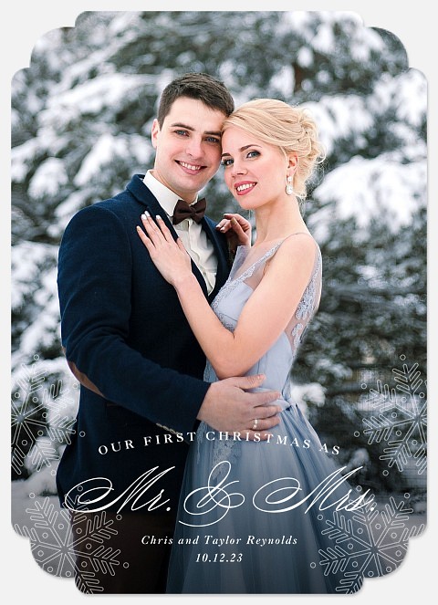 First Christmas Holiday Photo Cards
