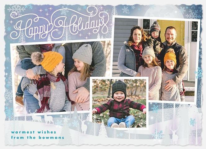 Winter Wonderland Holiday Photo Cards