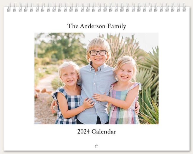Basic Frame Calendar Personalized Photo Calendars