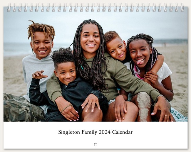 Clean Edge Calendar Personalized Photo Calendars