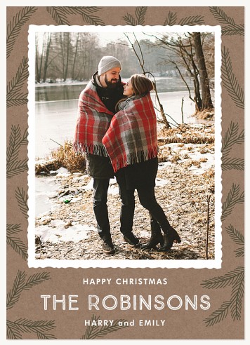 Winter Evergreen  Christmas Cards