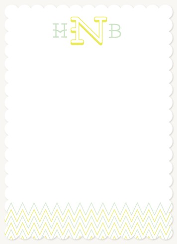 Vintage Monogram Stationery