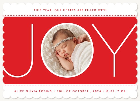 Stitched Joy Christmas Cards