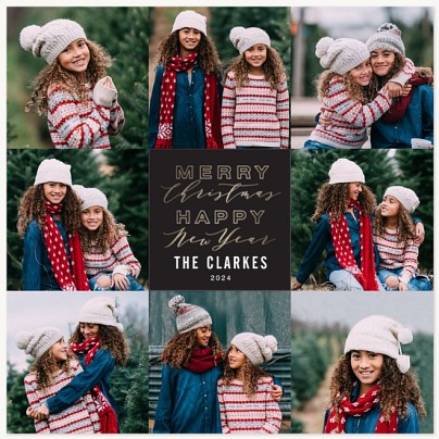 Merry + Happy Christmas Cards