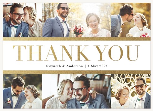 Thankfully Wed Wedding Thank You Cards