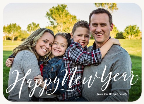 Christmas Calligraphy New Year Cards