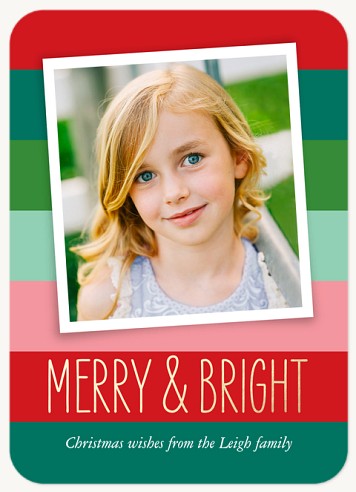 Brightest Stripes Christmas Cards
