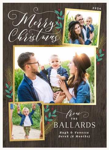 Woodland Berries Christmas Cards