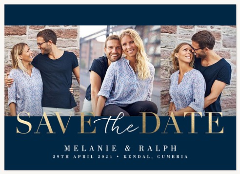 Classic Date Save the Date Cards