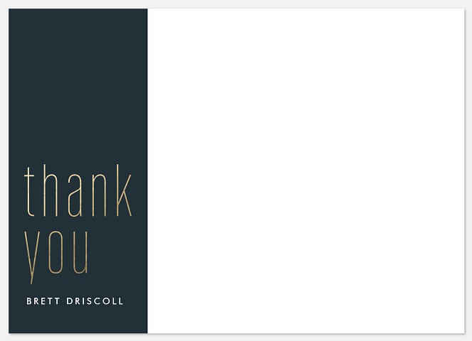 Scholarly Thank You Cards 