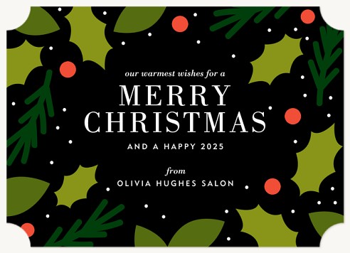 Festive Wonderland Christmas Cards for Business