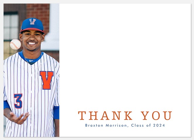 Mascot Pride Thank You Cards 