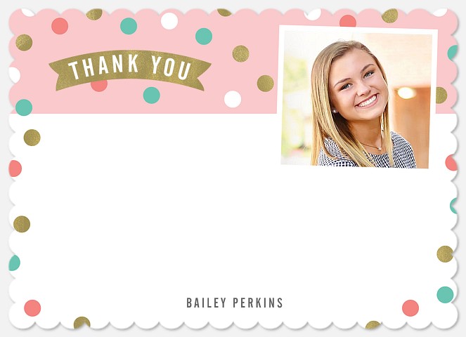 Confetti Pop Thank You Cards 